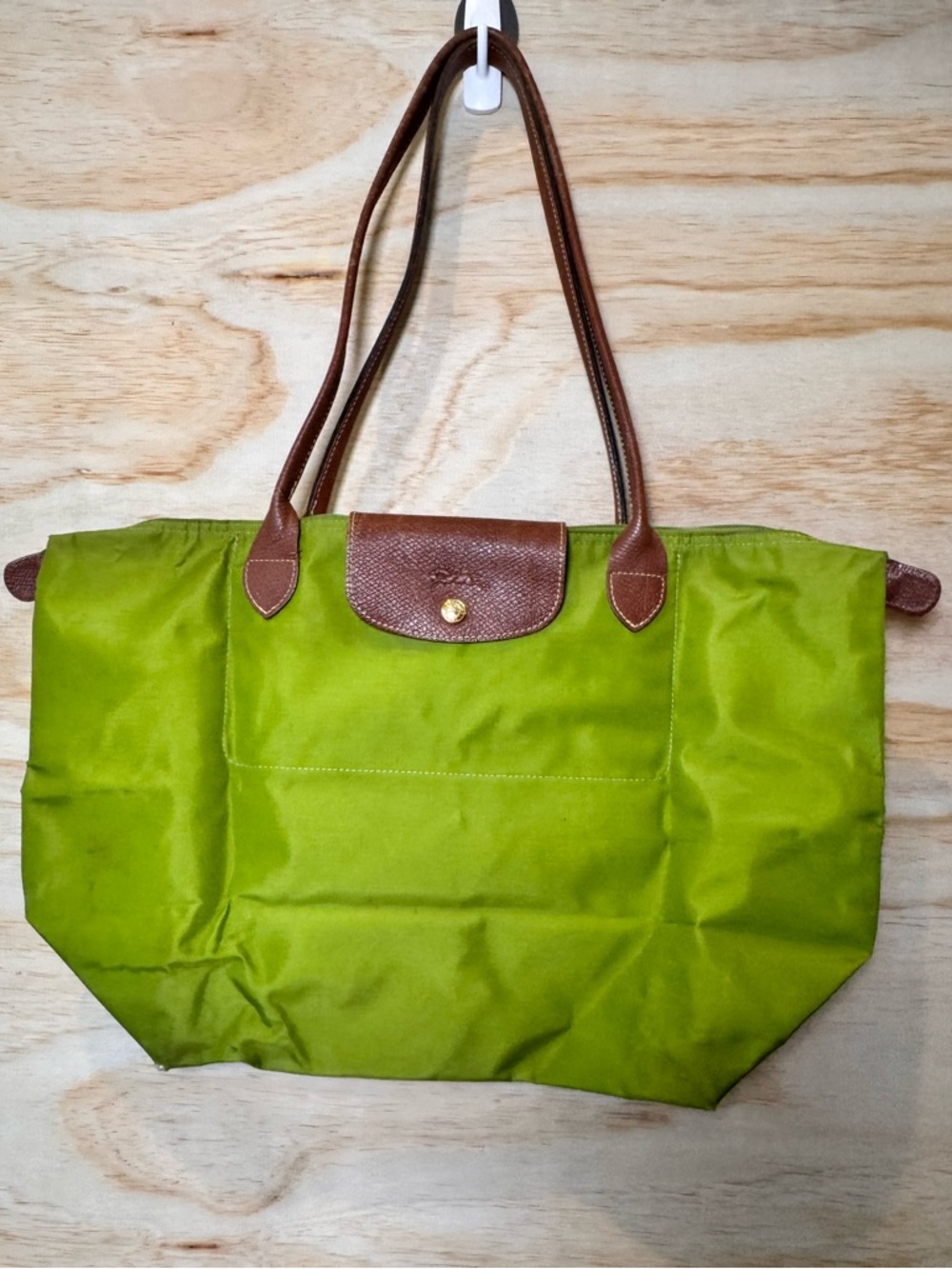 LONGCHAMP Green Nylon Bag